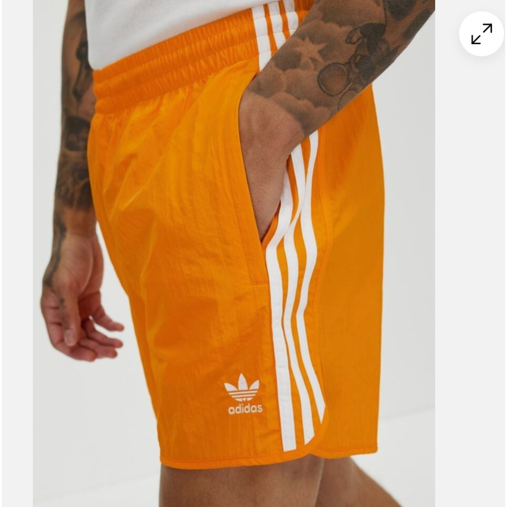 Men's Adidas Originals Sprinter 3 Stripe Trefoil Shorts Size 2XL NWT - Picture 3 of 3